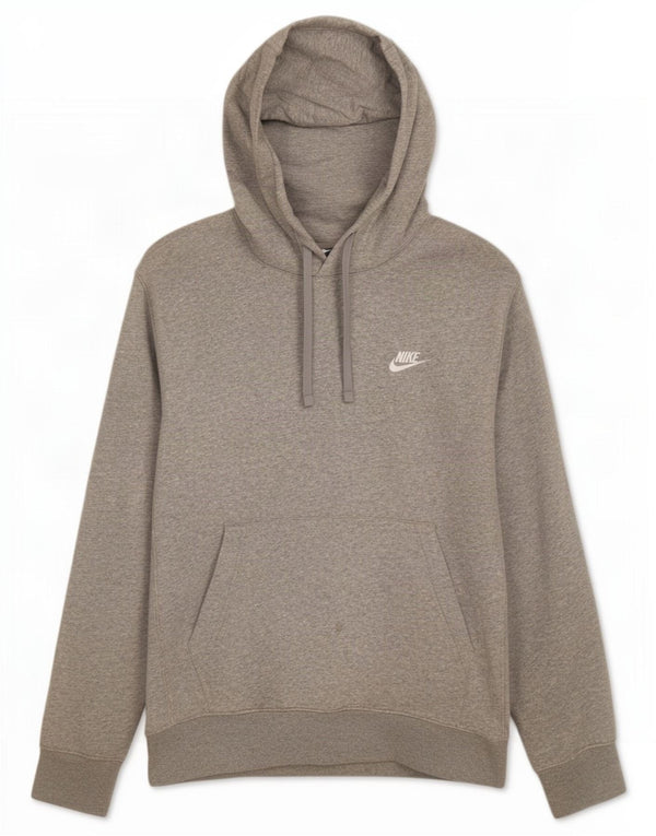 Nike Mens Loose Fit Hoodie Jumper Small Grey Cotton