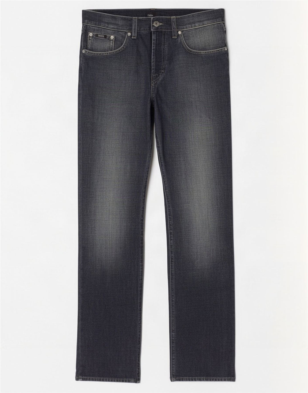 Hugo Boss Mens Straight Jeans W31 L32 Navy Blue Cotton