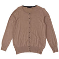 Marks & Spencer Womens Cardigan Sweater UK 16 Large Beige Viscose