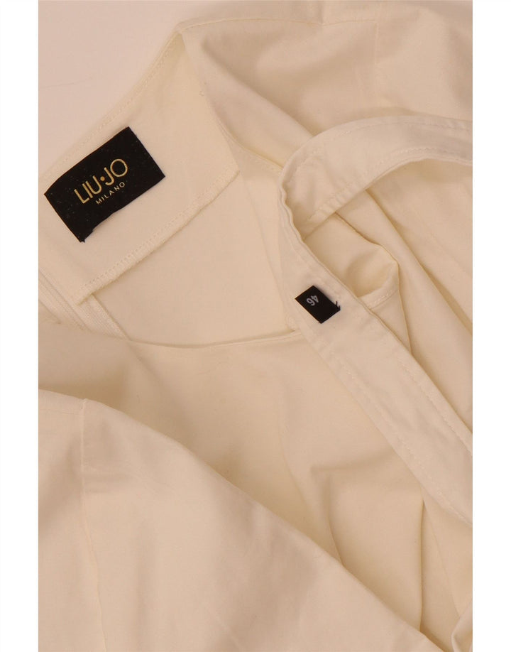 Liu Jo Womens A-Line Dress IT 46 Large White