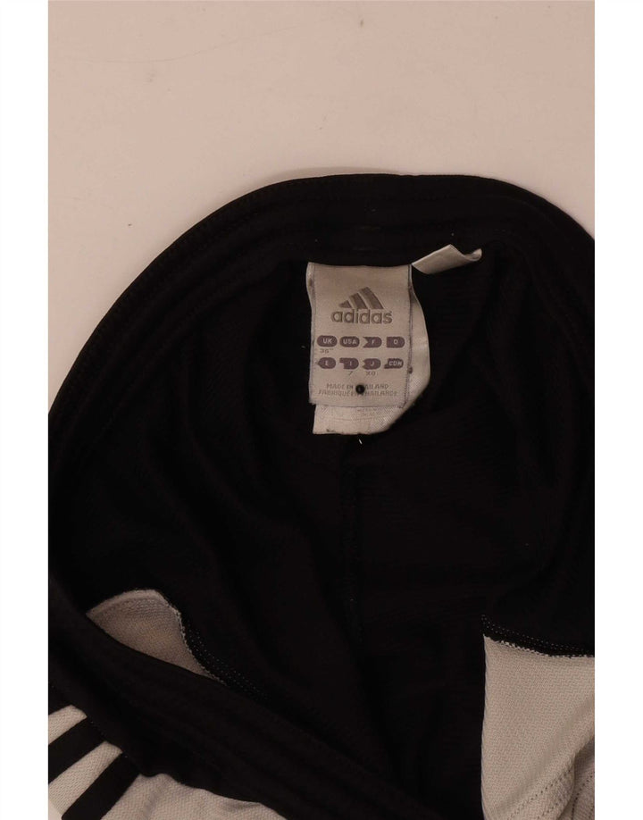 Adidas Mens Climalite Sport Shorts Large Black Colourblock Polyester