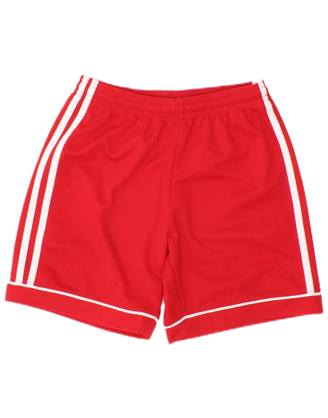 Adidas Boys Climalite Sport Shorts 9-10 Years Red Polyester