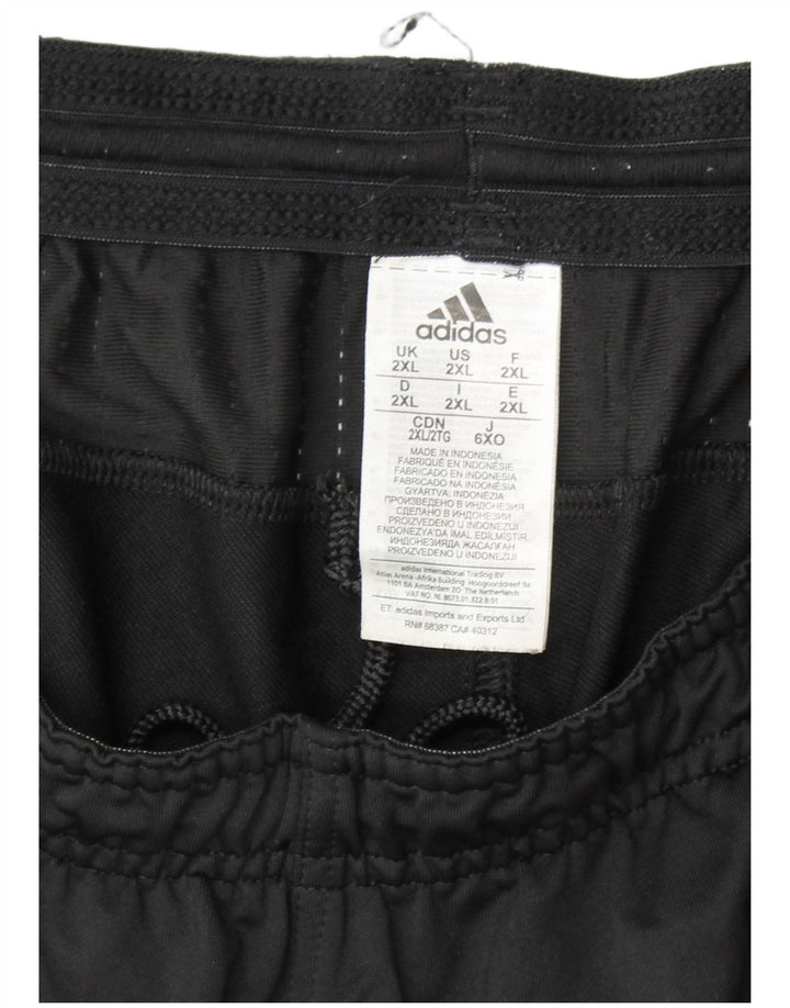 ADIDAS Mens Climacool Tracksuit Trousers 2XL  Black Polyester
