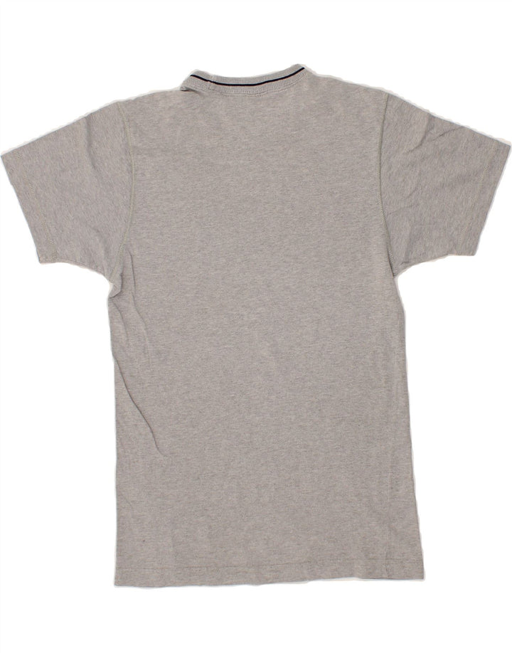 CHAMPION Womens Graphic T-Shirt Top UK 12 Medium Grey Cotton Vintage Champion and Second-Hand Champion from Messina Hembry 