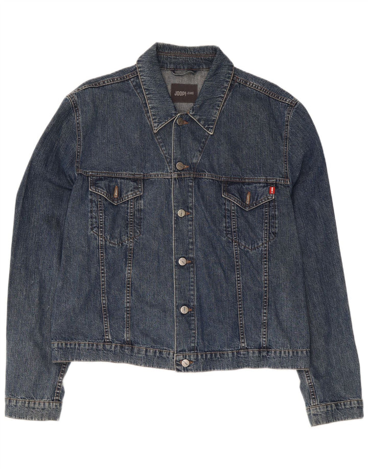 Joop Womens Denim Jacket IT 56 3XL Blue Cotton