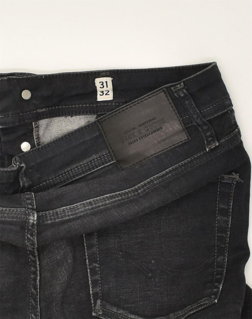 JACK & JONES Mens GLENN Slim Jeans W31 L32 Grey Cotton | Vintage Jack & Jones | Thrift | Second-Hand Jack & Jones | Used Clothing | Messina Hembry 