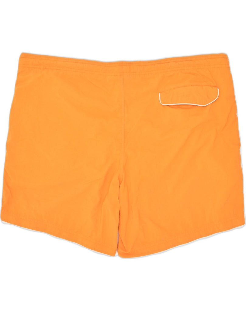 ADIDAS Mens Sport Shorts XL Orange Polyester | Vintage Adidas | Thrift | Second-Hand Adidas | Used Clothing | Messina Hembry 