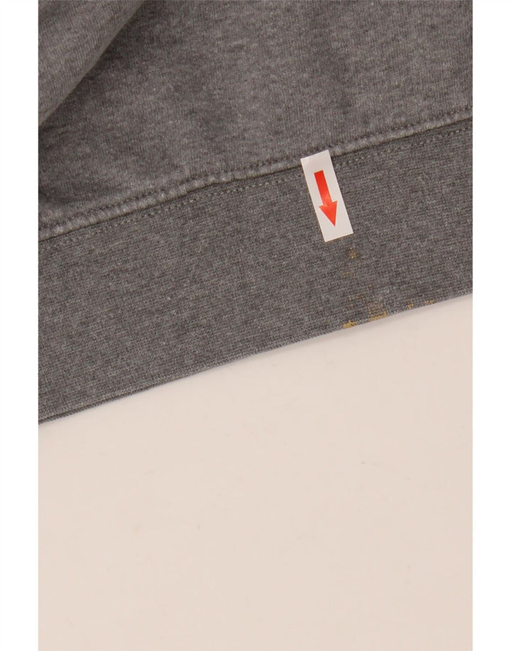 Replay Mens Graphic Sweatshirt Jumper XL Grey