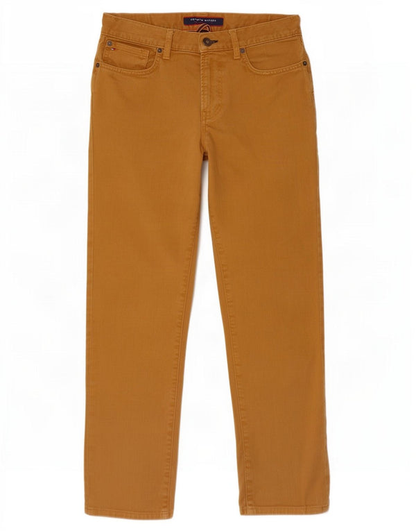 Tommy Hilfiger Mens Slim Straight Jeans W32 L30 Beige