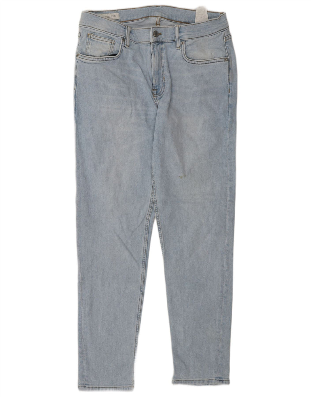 Zara Mens Slim Jeans EU 44 Large W34 L30 Blue Cotton