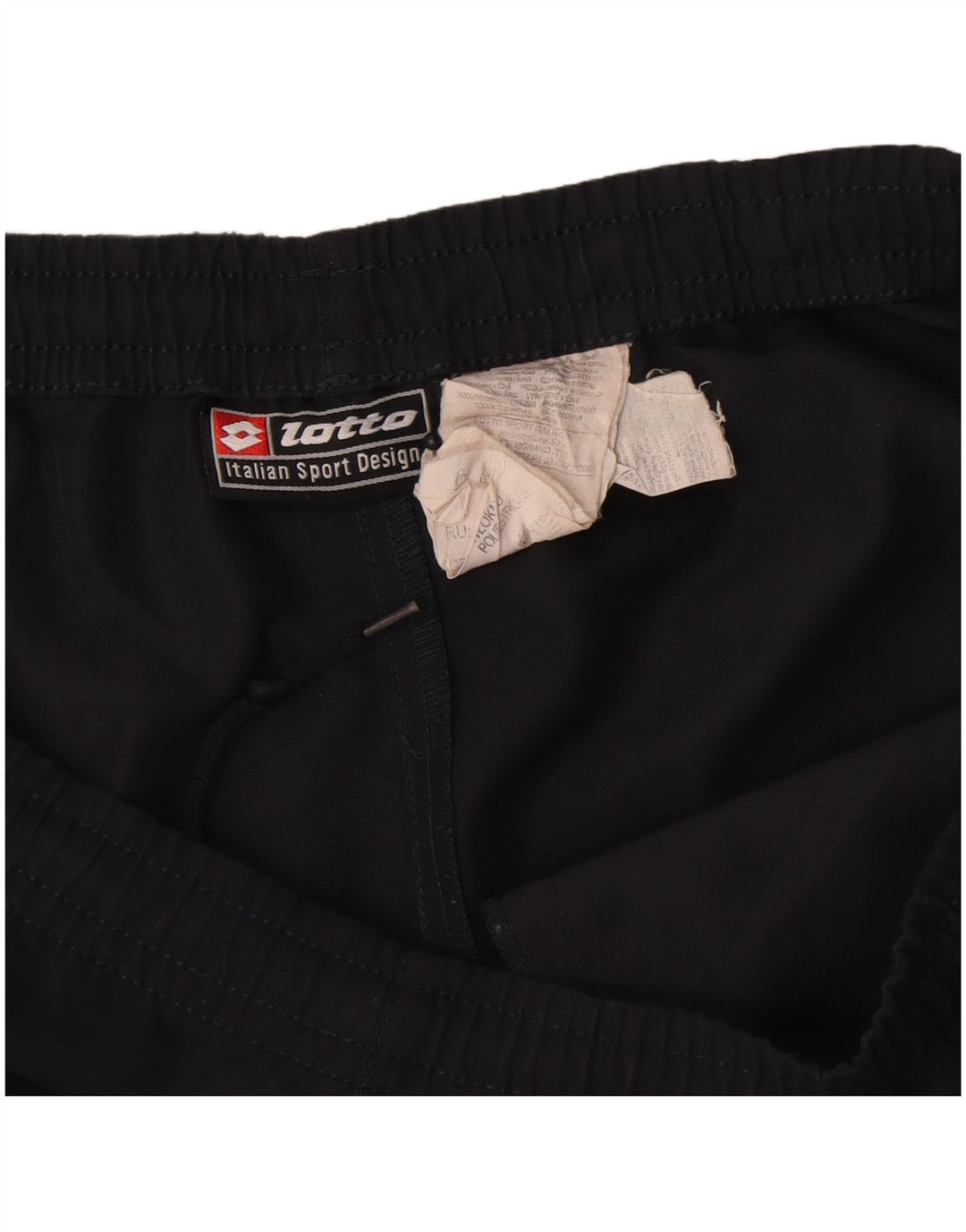 Lotto Mens Sport Shorts Large  Navy Blue Polyester
