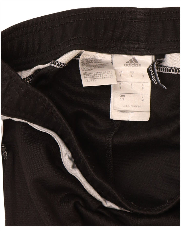 Adidas Mens Climacool Tracksuit Trousers Small Black Polyester