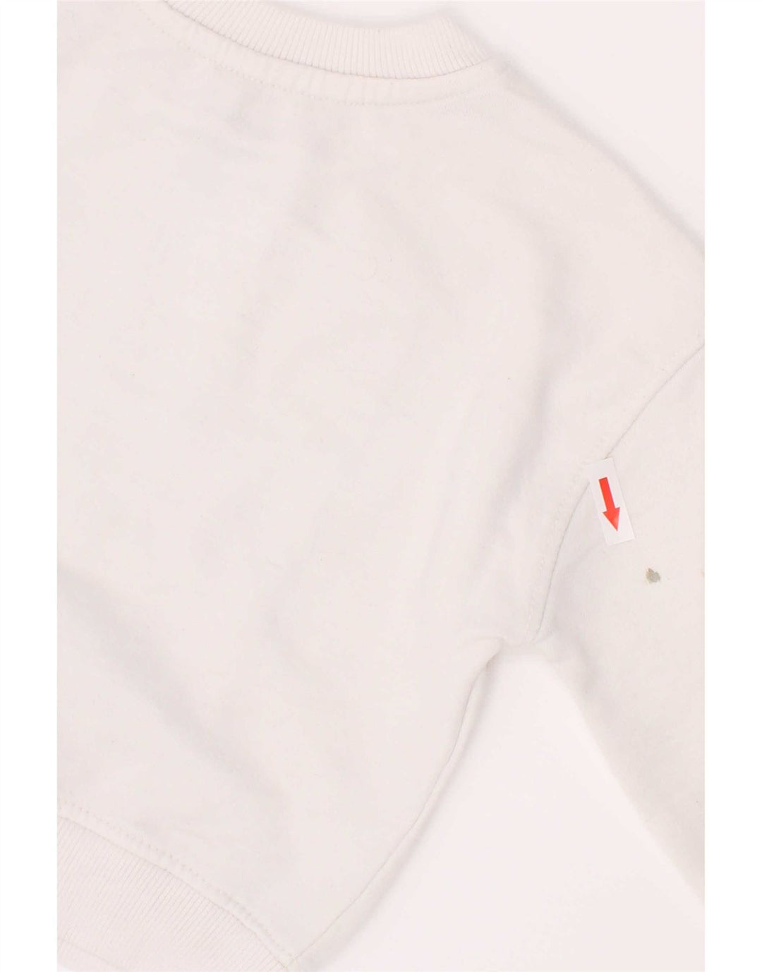 Dkny Boys Graphic Sweatshirt Jumper 2-3 Years White Cotton