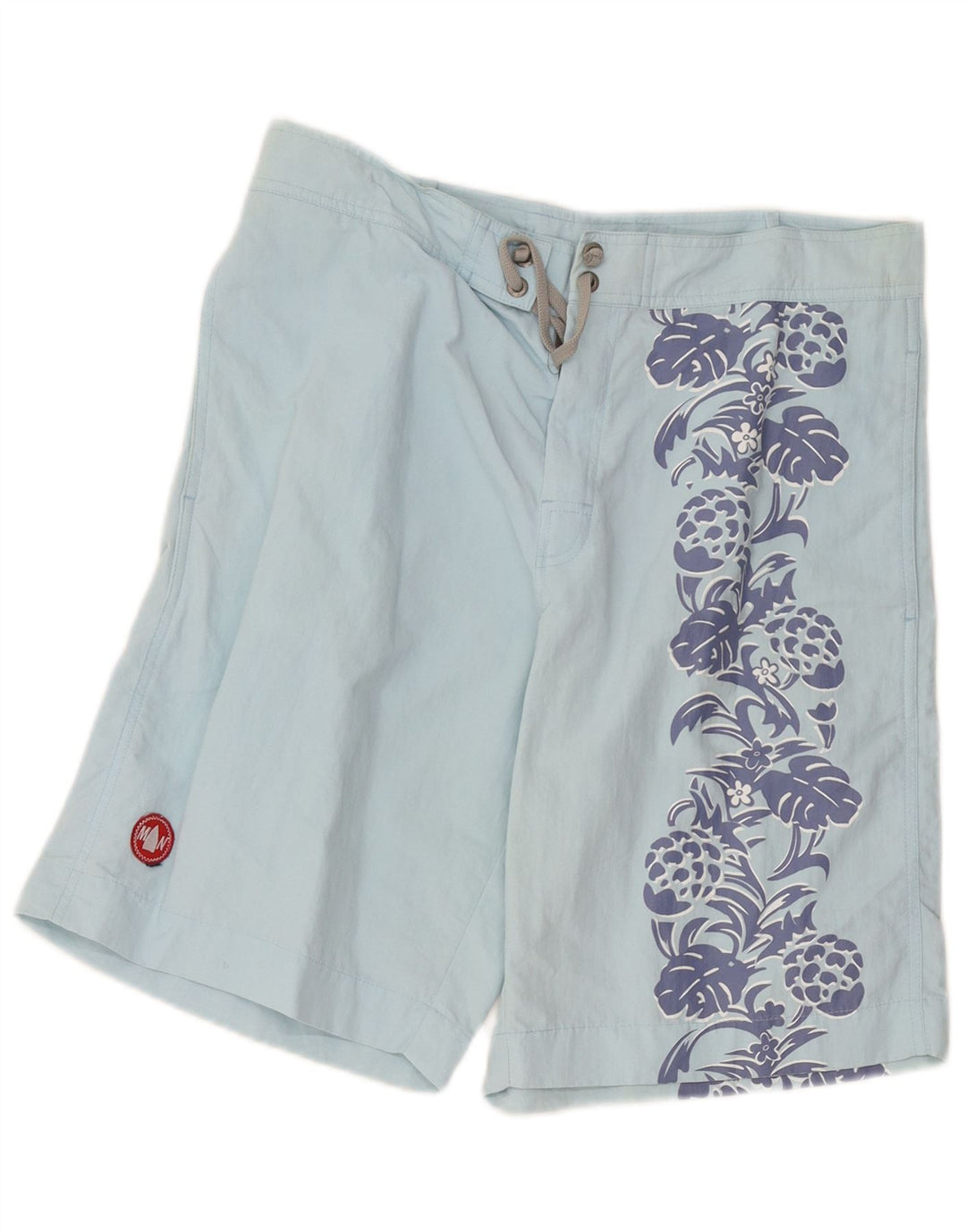 Murphy & Nye Mens Graphic Swimming Shorts XL Blue Floral Polyamide