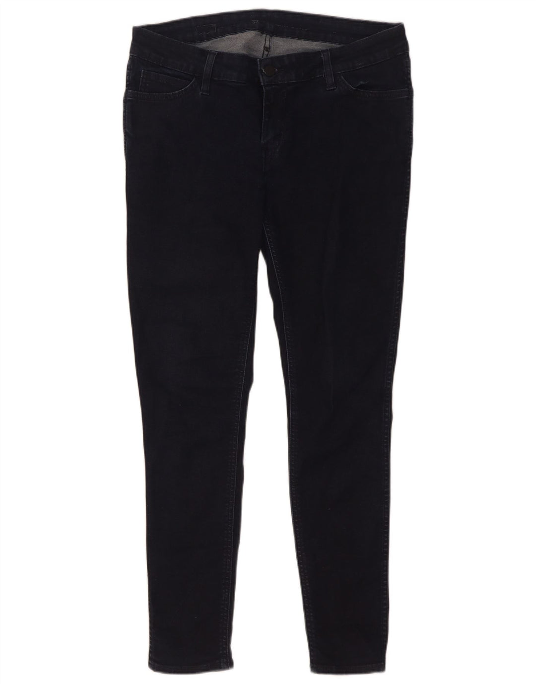Levi's Womens Skinny Jeans W32 L32 Navy Blue Cotton