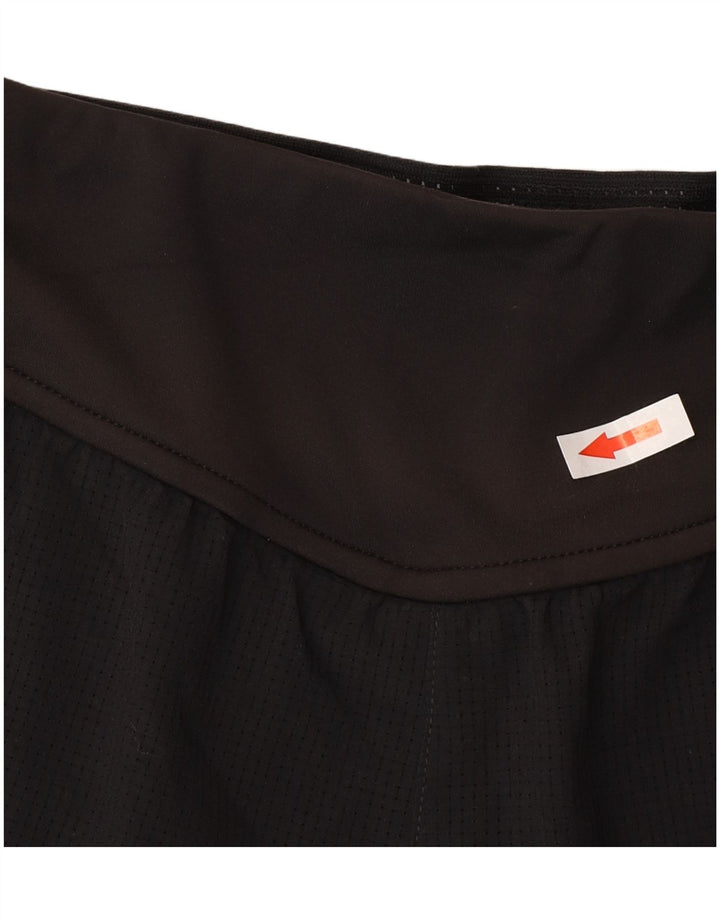 Reebok Womens Speedwick Sport Shorts UK 8/10 Small  Black Polyester