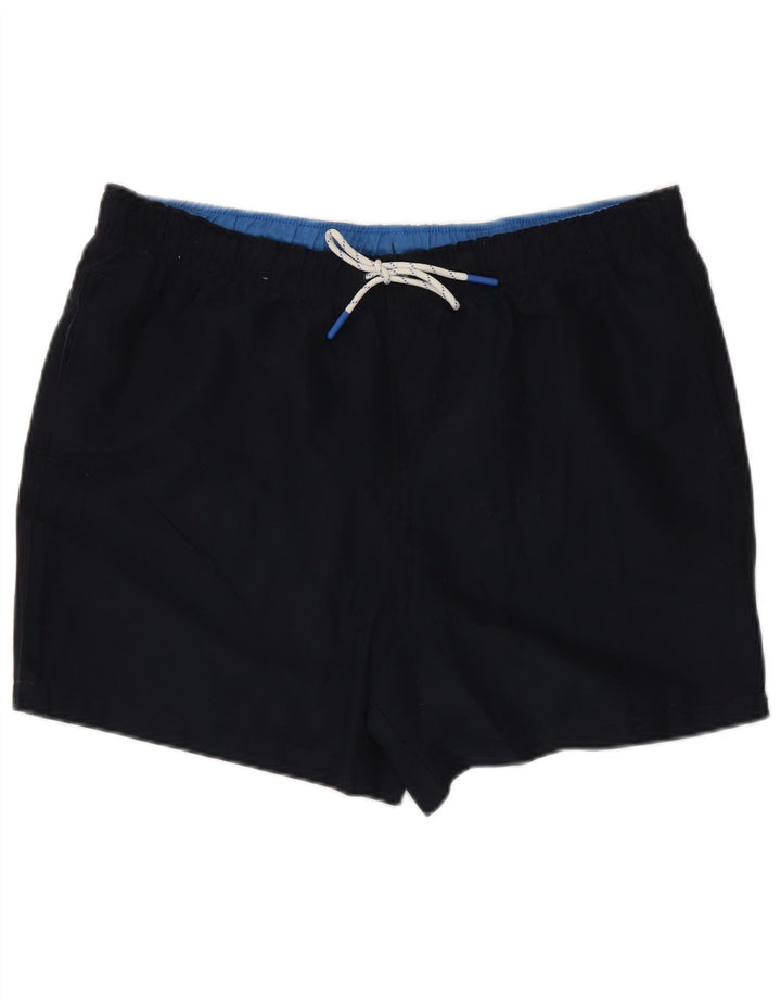 Marks & Spencer Mens Swimming Shorts XL Navy Blue Polyester