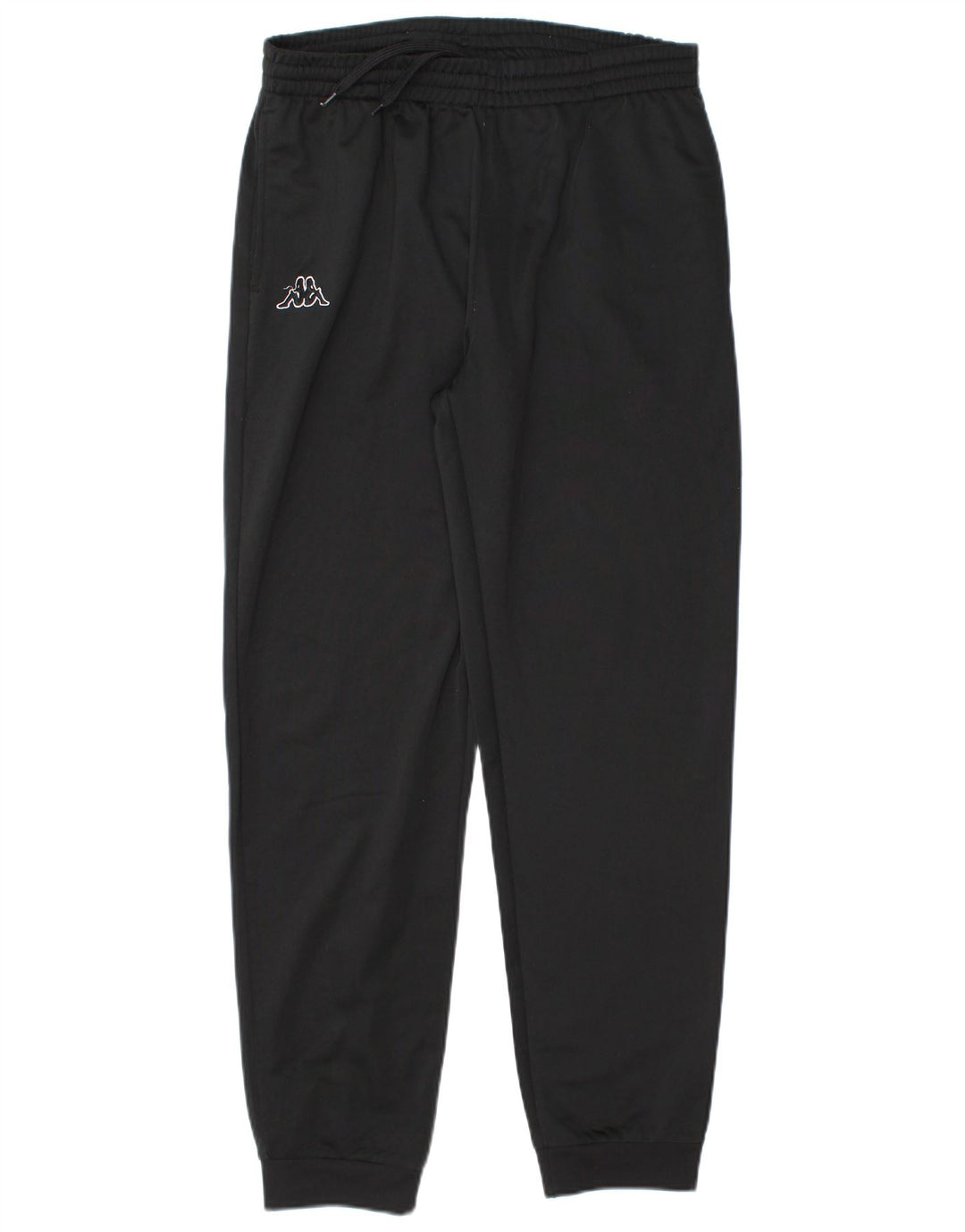 Kappa Mens Tracksuit Trousers Joggers Medium Black Polyester