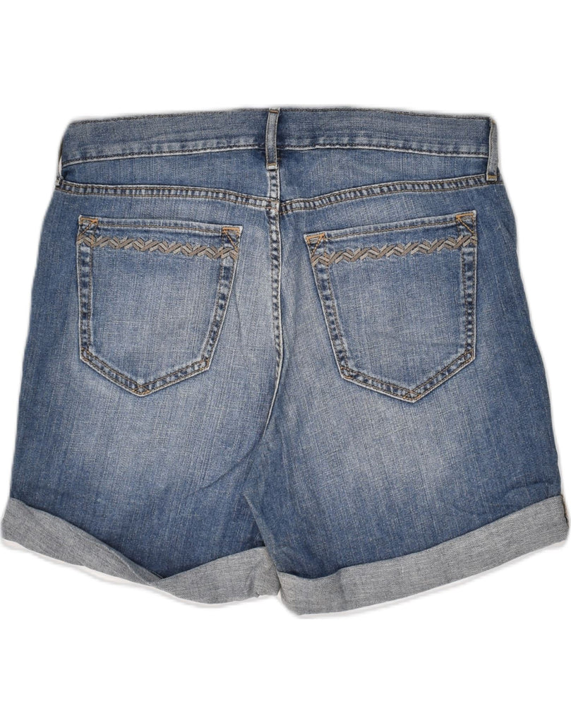 EDDIE BAUER Womens Boyfriend Denim Shorts US 6 Medium W30 Blue Cotton | Vintage Eddie Bauer | Thrift | Second-Hand Eddie Bauer | Used Clothing | Messina Hembry 