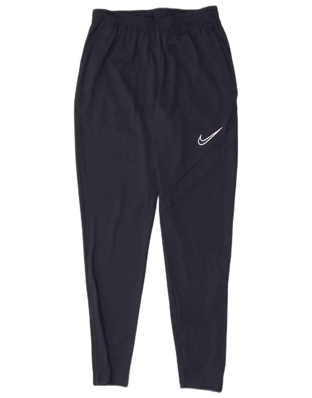 Nike Mens Tracksuit Trousers Small  Navy Blue Polyester