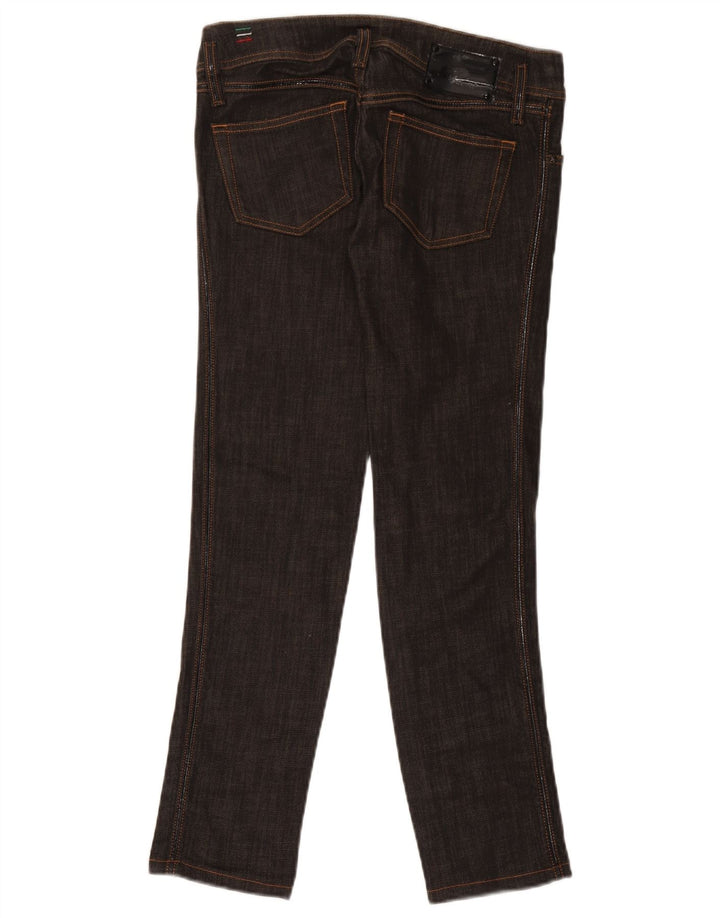 Diesel Womens Matic Slim Jeans W27 L29 Black Cotton