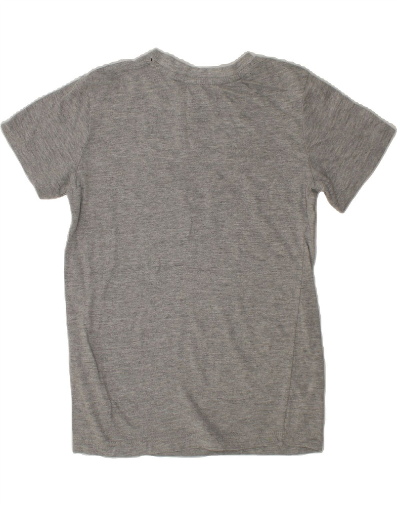 REEBOK Boys Graphic T-Shirt Top 7-8 Years Grey Cotton Vintage Reebok and Second-Hand Reebok from Messina Hembry 