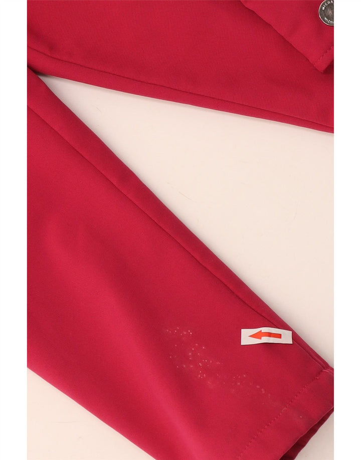 Michael Kors Girls Hooded Windbreaker Jacket 7-8 Years Pink Polyester