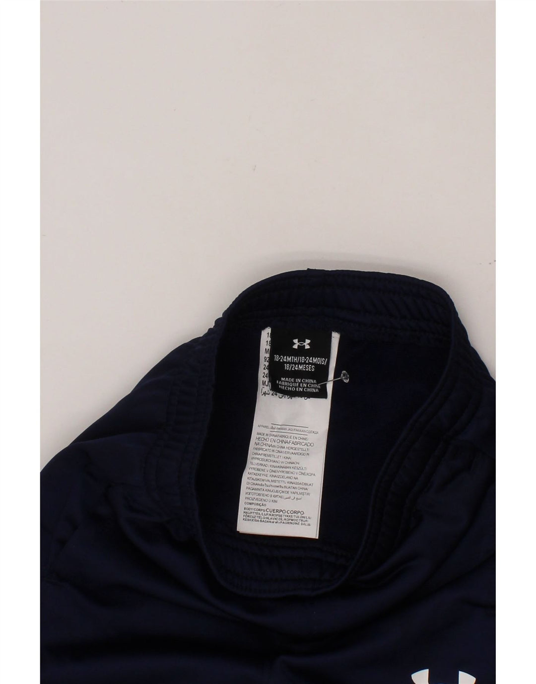 UNDER ARMOUR Baby Boys Joggers Tracksuit Trousers 18-24 Months  Navy Blue