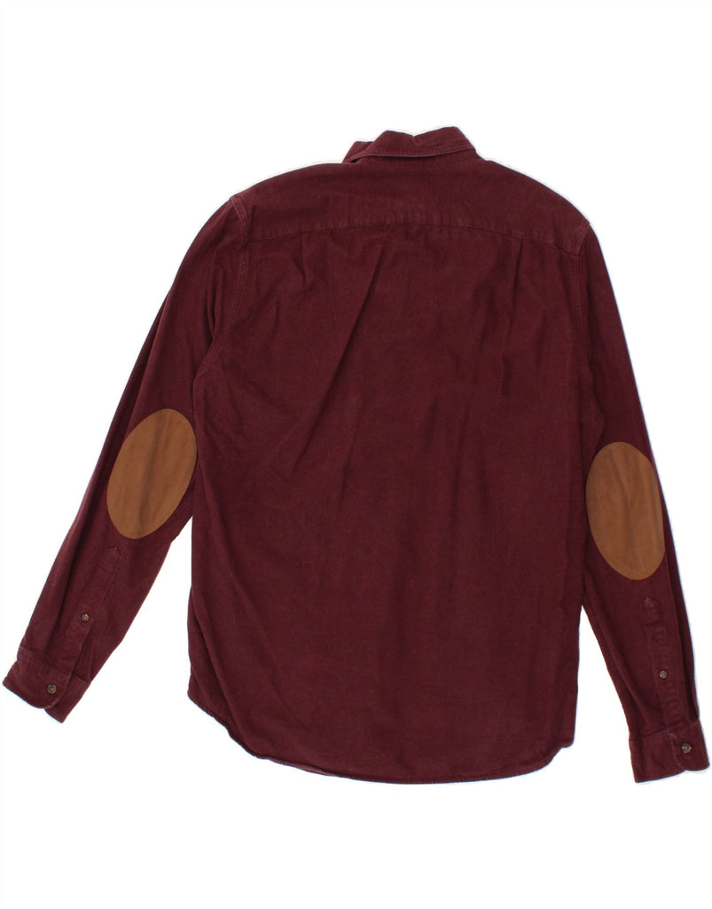 J. CREW Mens Shirt Medium Maroon Vintage J. Crew and Second-Hand J. Crew from Messina Hembry 