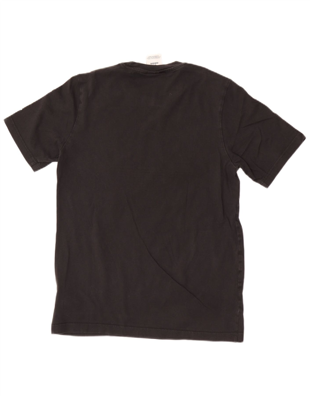 Adidas Mens Graphic T-Shirt Top Small Black Cotton