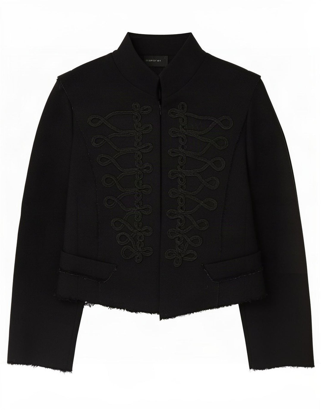 Zara Womens Bolero Jacket UK 14 Large Black