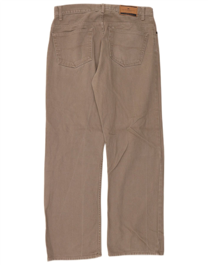 Marks & Spencer Mens Blue Harbour Straight Jeans  W32 L29 Beige Cotton