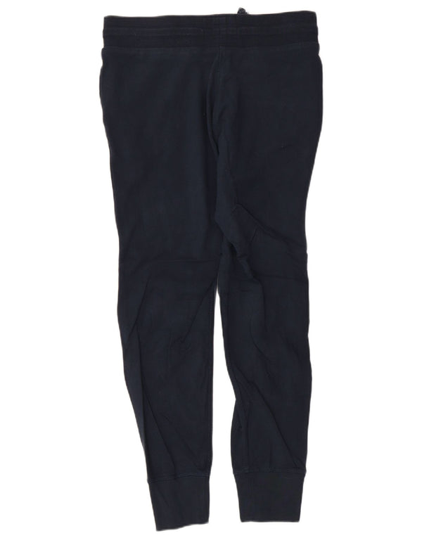 Jack Wills Womens Graphic Tracksuit Trousers Joggers UK 10 Small Navy Blue