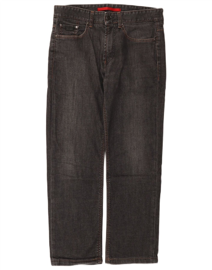 CERRUTI 1881 Womens Straight Jeans W30 L27 Grey