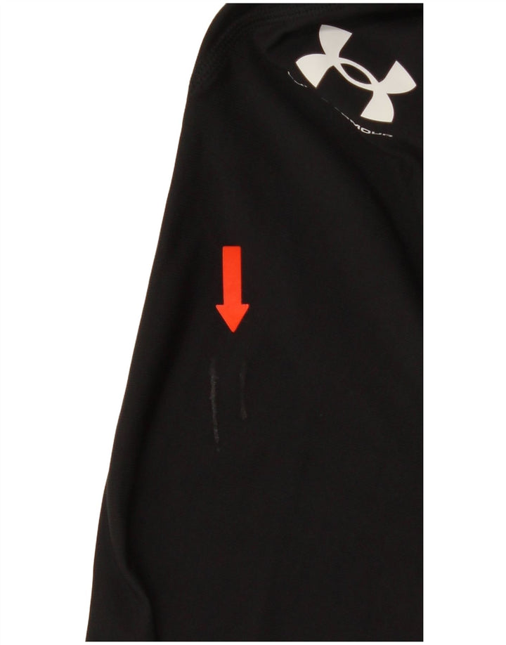 Under Armour Mens Heat Gear Graphic Leggings Large  Black