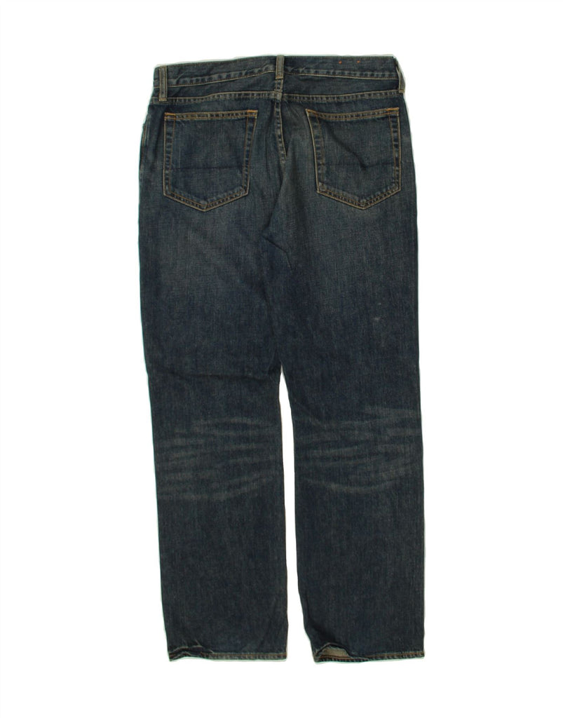 J. CREW Mens Straight Jeans W33 L30 Blue Cotton | Vintage J. Crew | Thrift | Second-Hand J. Crew | Used Clothing | Messina Hembry 