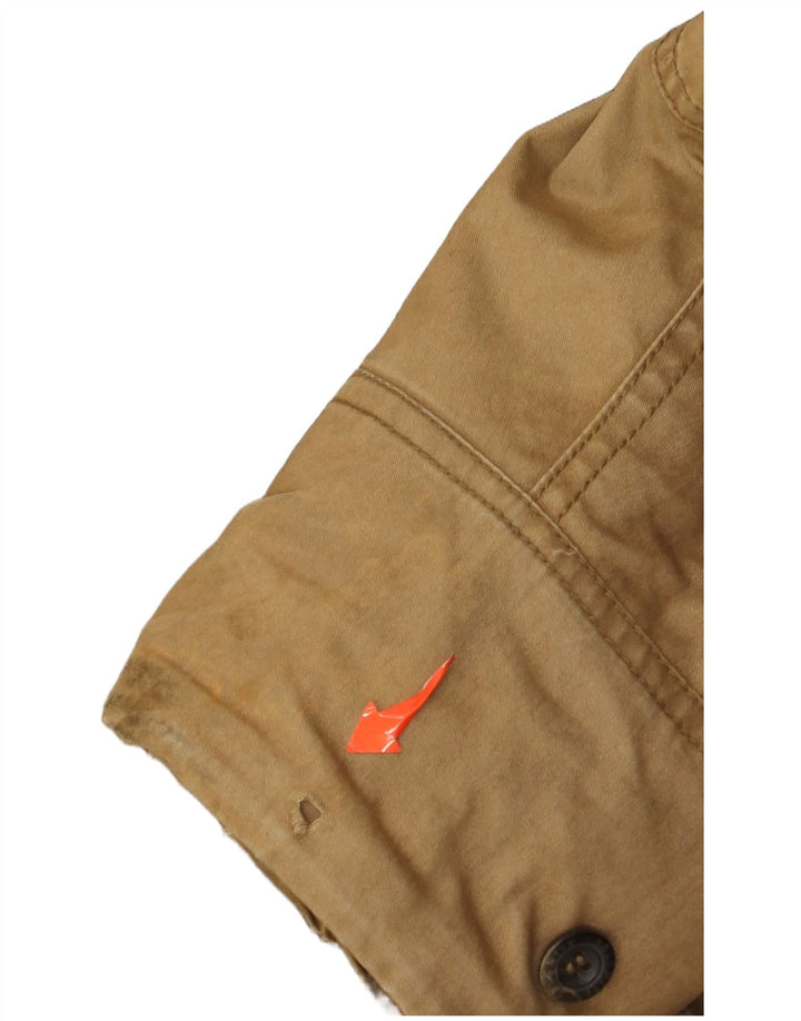 Dolomite Mens Military Windbreaker Jacket UK 38 Medium Khaki Cotton