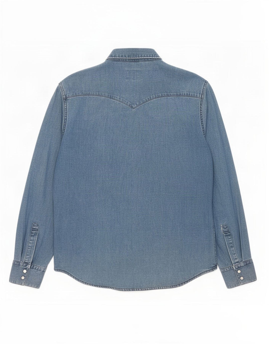 Levi's Mens Slim Fit Denim Shirt Small Blue Cotton