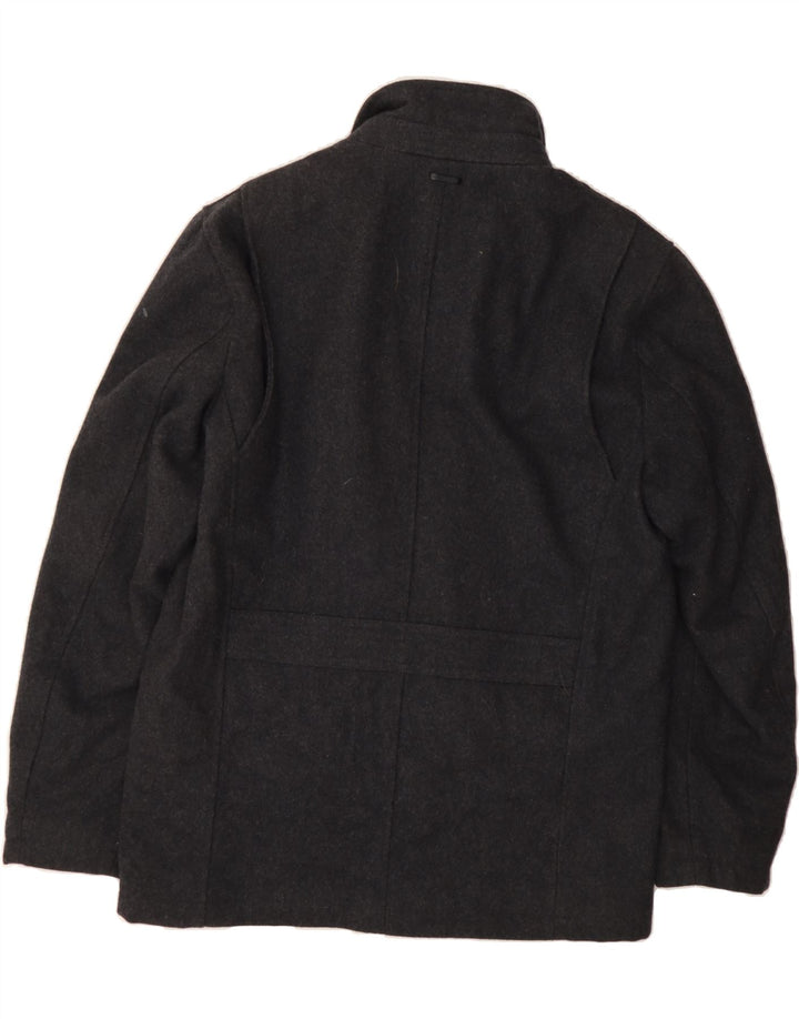 MICHAEL KORS Mens Bomber Jacket UK 36 Small Grey Wool Vintage Michael Kors and Second-Hand Michael Kors from Messina Hembry 