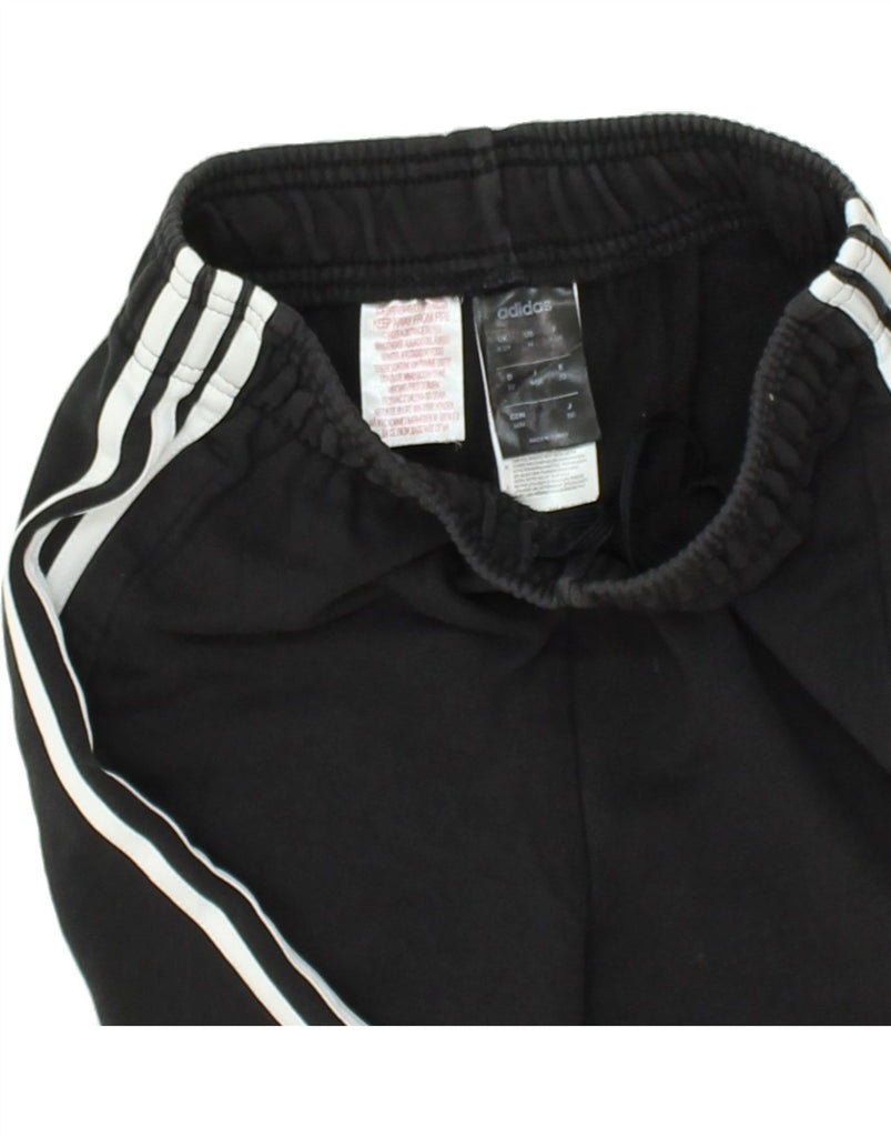 ADIDAS Boys Sport Shorts 11-12 Years Medium  Black Cotton | Vintage Adidas | Thrift | Second-Hand Adidas | Used Clothing | Messina Hembry 