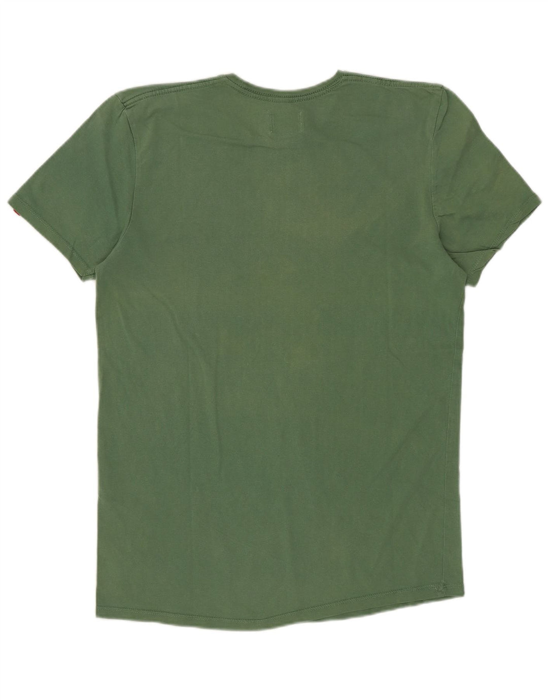 Levi's Mens T-Shirt Top Small Green Cotton