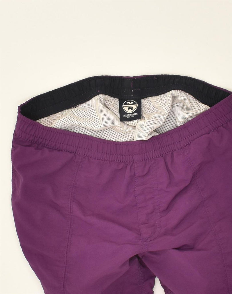 NORTH SAILS Boys Sport Shorts 11-12 Years Purple Nylon | Vintage North Sails | Thrift | Second-Hand North Sails | Used Clothing | Messina Hembry 