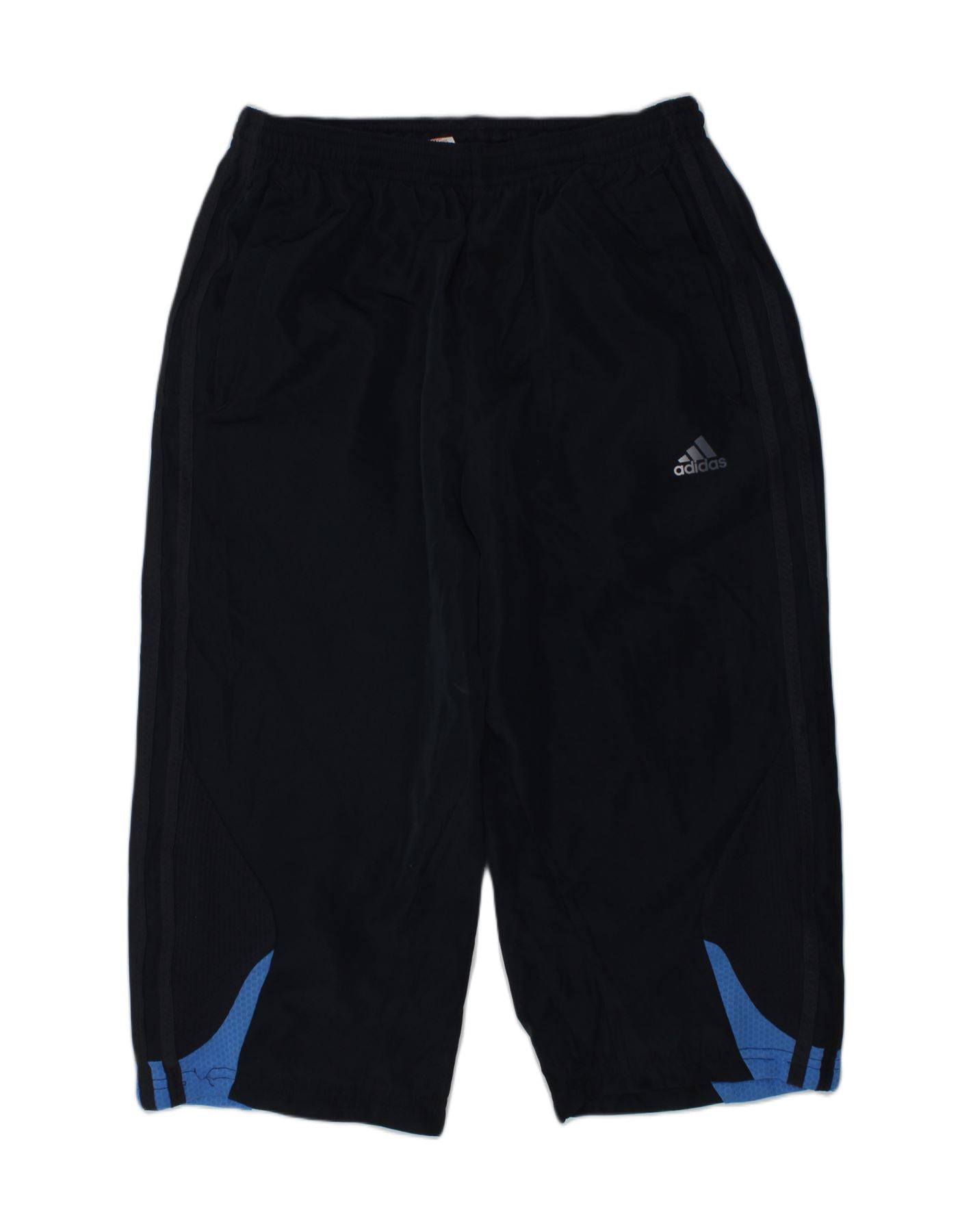 Pantaloncini sportivi ADIDAS da bambino Climacool Bermuda 13 14 anni in poliestere blu navy