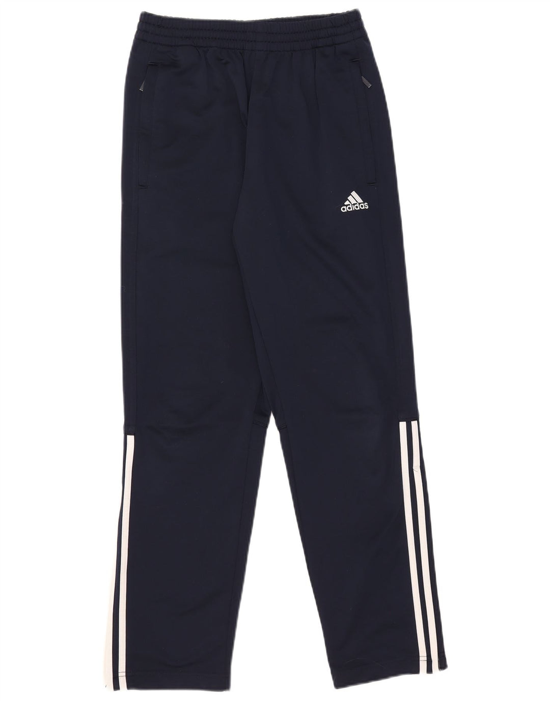 Adidas Boys Tracksuit Trousers 15-16 Years  Navy Blue Polyester