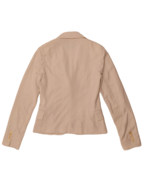 Guess By Marciano Womens 2 Button Blazer Jacket IT 40 Small White