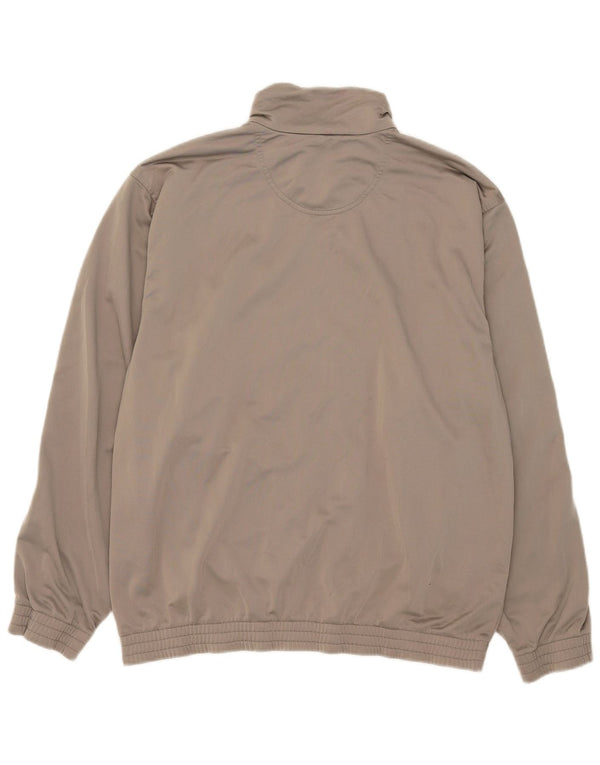 Lotto Mens Tracksuit Top Jacket UK 40/42 Large Grey Polyester