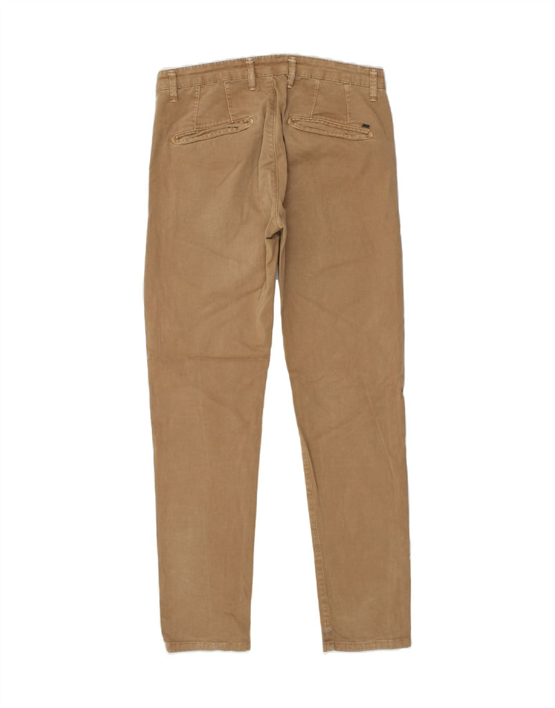 LIU JO Mens Slim Jeans IT 46 Small W32 L31 Brown Cotton | Vintage Liu Jo | Thrift | Second-Hand Liu Jo | Used Clothing | Messina Hembry 