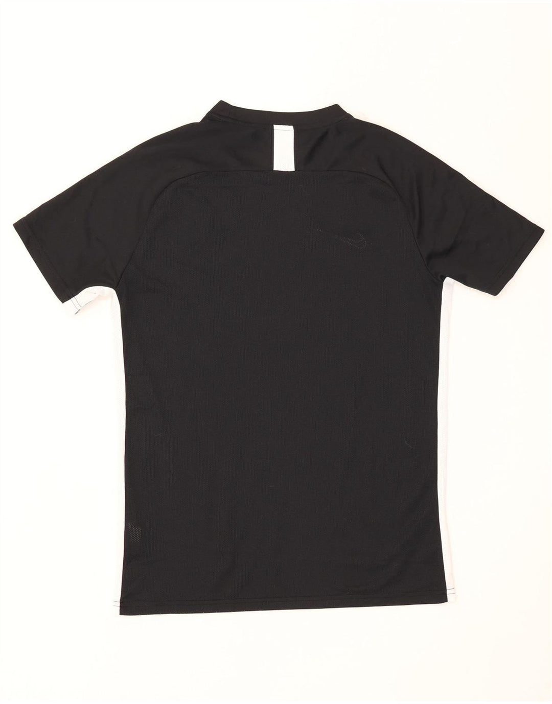Nike Mens Dri Fit T-Shirt Top Large Black Colourblock Polyester