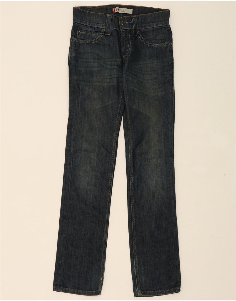 LEVI'S Womens 511 Slim Jeans  W28 L32 Blue Vintage Levi's and Second-Hand Levi's from Messina Hembry 