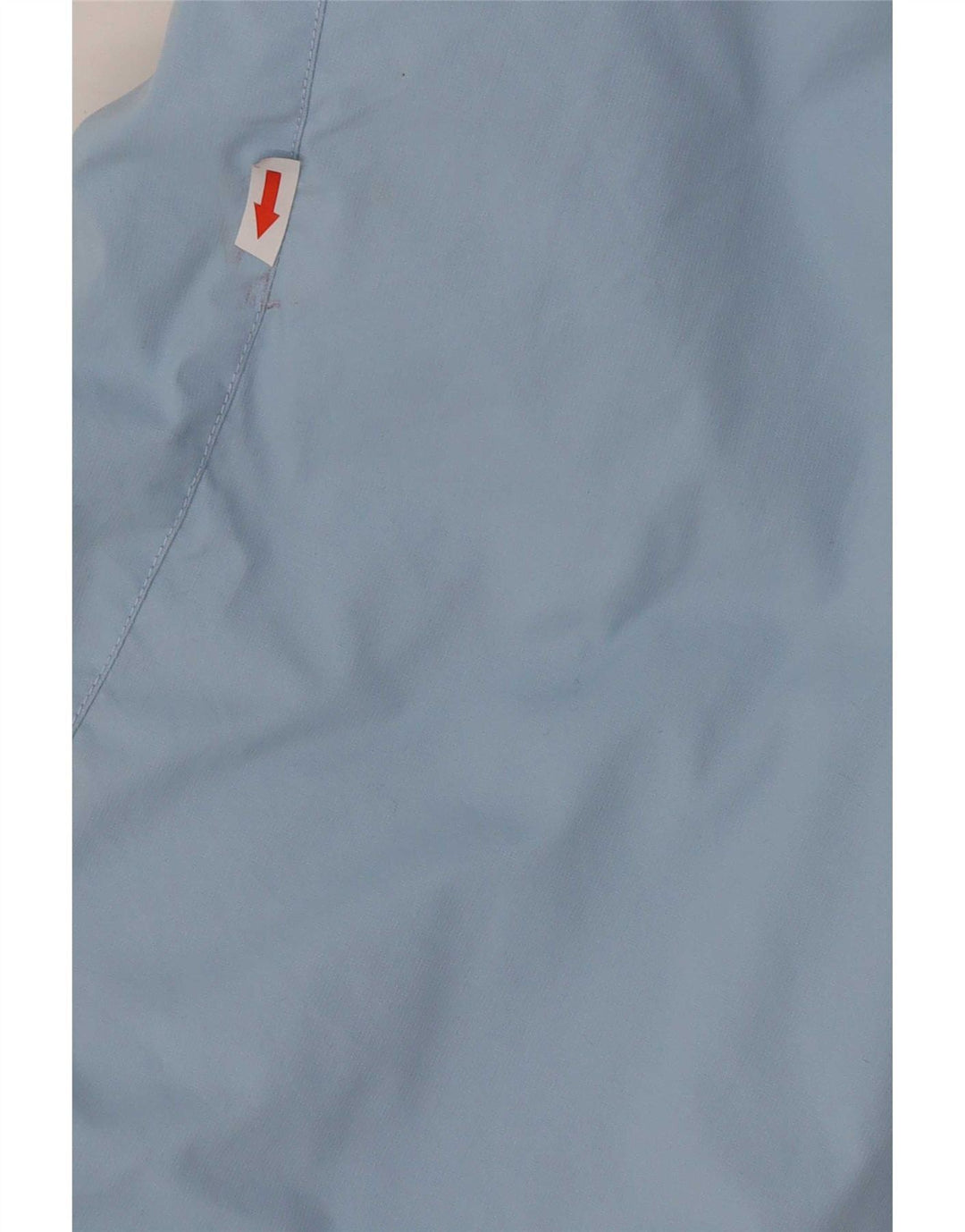 Columbia Womens Hooded Oversized Rain Jacket UK 10 Small Blue Colourblock